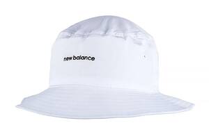 Панама New Balance Bucket Hat Белый One Size (LAH13003WT)