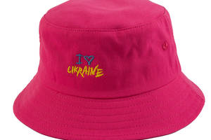 Панама Shag I Love UKRAINE малина 56-59