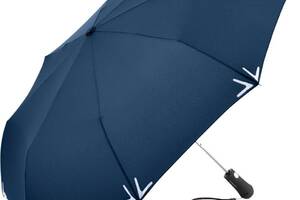 Зонт складной Fare 5571 с фонариком Синий (310)