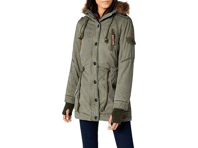 Парку Brandit Ladies Layla Girls Parka M Оливковий (9385.1)