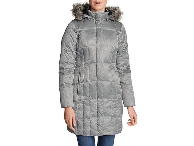 Парку Eddie Bauer Women Lodge Down Jacket SILVER XS Сірий (7494SL-XS)