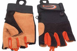 Перчатки без пальцев Climbing Technology Half Finger Black/Orange XXL (1053-7X980AO-XXL)