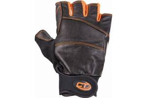 Перчатки без пальцев Climbing Technology Progrip Ferrata Glove half fingers Black XL (1053-7X985 0C)