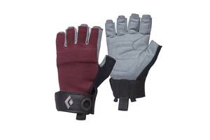 Перчатки Black Diamond W Crag Half-Finger Gloves Bordeaux L (1033-BD 801868.6018-L)