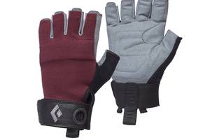 Перчатки Black Diamond W Crag Half-Finger Gloves Bordeaux XS (1033-BD 801868.6018-XS)