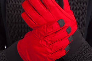 Перчатки горнолыжные теплые Zelart B-666 р-р M-L Красный (AN0189)