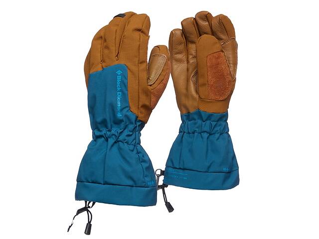 Перчатки мужские Black Diamond Glissade Gloves L Коричневый-Синий