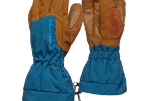 Перчатки мужские Black Diamond Glissade Gloves XS Коричневый-Синий