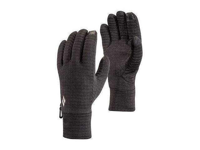 Перчатки мужские Black Diamond LightWeight Gridtech Gloves S Темно-Серый