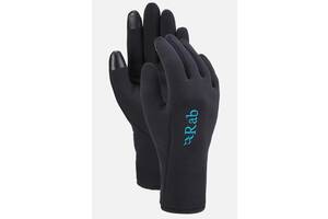 Перчатки Rab Power Stretch Contact Glove Women's L Черный