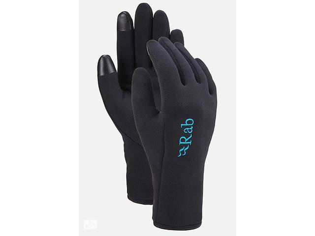 Перчатки Rab Power Stretch Contact Glove Women's M Черный