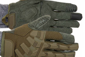 Перчатки тактические с закрытыми пальцами Military Rangers BC-9875 FDSO XL Оливковый (07508081)