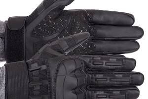 Перчатки тактические с закрытыми пальцами Military Rangers BC-9879 размер L Черный