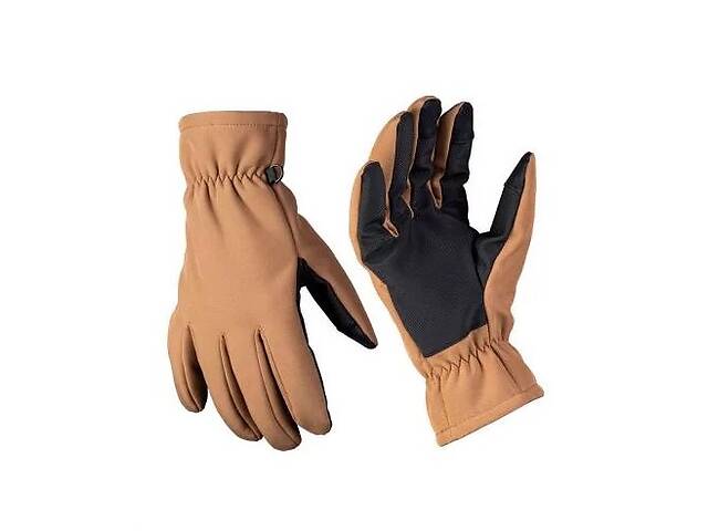 Перчатки тактические STURM Mil-Tec 'THINSULATE™ SOFTSHELL GLOVES' 12521319 Койот S