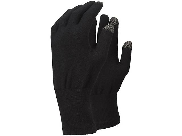 Перчатки Trekmates Merino Touch Glove S Черный