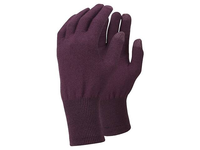 Перчатки Trekmates Merino Touch Glove S Фиолетовый