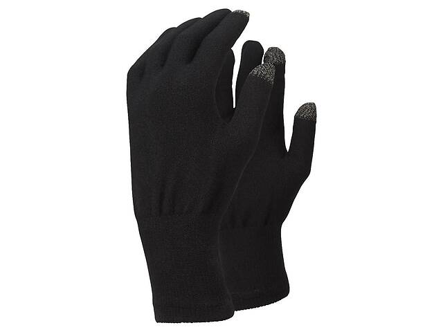 Перчатки Trekmates Merino Touch Glove TM-005149 Black L (1054-015.1360)