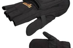 Перчатки-варежки Norfin Softshell L Черный (703061-L)