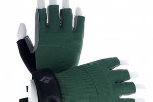 Перчатки женские Black Diamond Crag Half-Finger Gloves Woman's L Черный-Зеленый