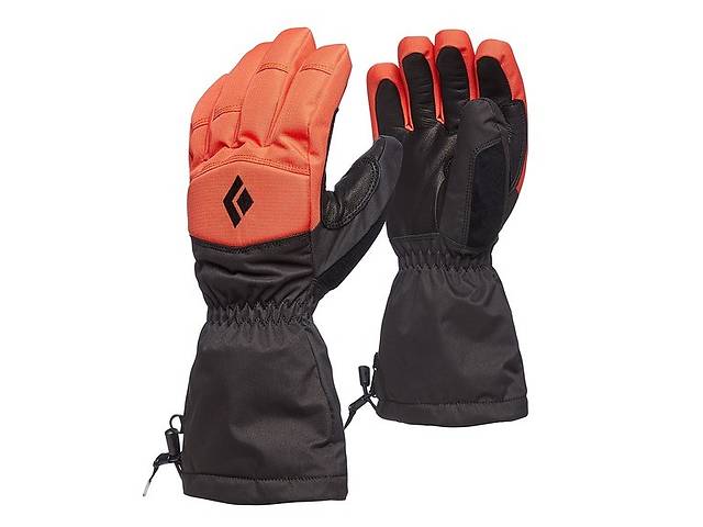 Перчатки женские Black Diamond Recon Gloves S Черный-Оранжевый