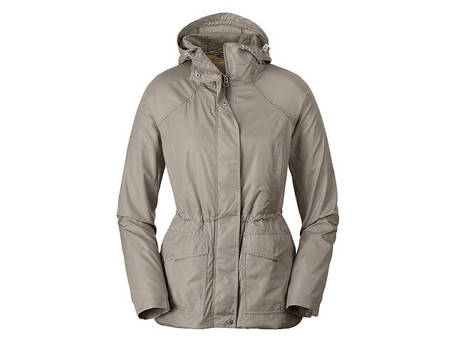 Плащ Eddie Bauer Womens Somerland Convertible Trench Coat LT TAUPE M Серый (5048LTAU-M)