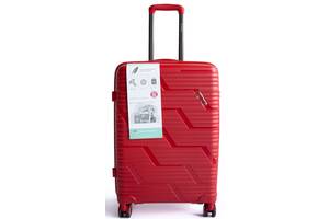 Пластиковый большой чемодан из поликарбоната 85L Horoso Красный (S120228S red)