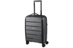 Пластиковый чемодан из полипропилена 30L Topmove Черный
