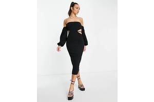 Платье Asos 36 черный 113613934