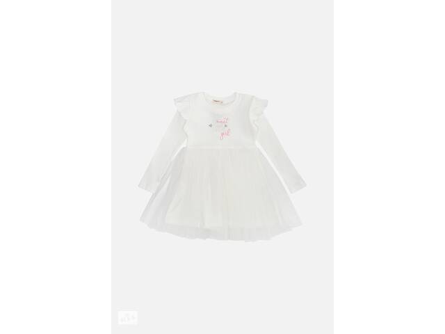 Платье для девочки 110 молочный BREEZE Girls & Boys ЦБ-00241845