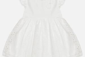 Платье для девочки 116 белый BREEZE Girls & Boys ЦБ-00220094