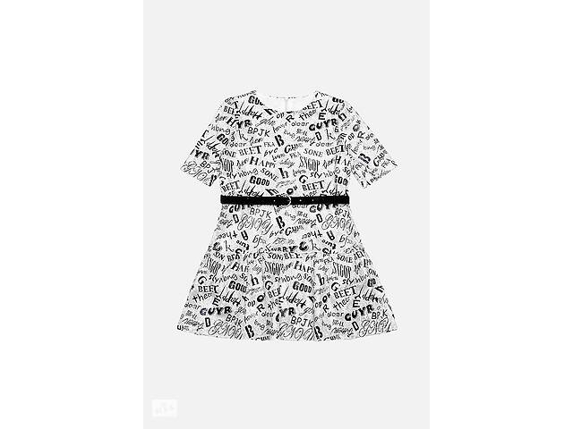 Платье для девочки 128 белый Mevis ЦБ-00191875