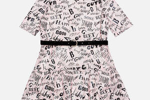 Платье для девочки 128 розовый Mevis ЦБ-00191874