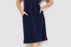Платье домашнее Ager 219RT-326-1 L Темно-синий