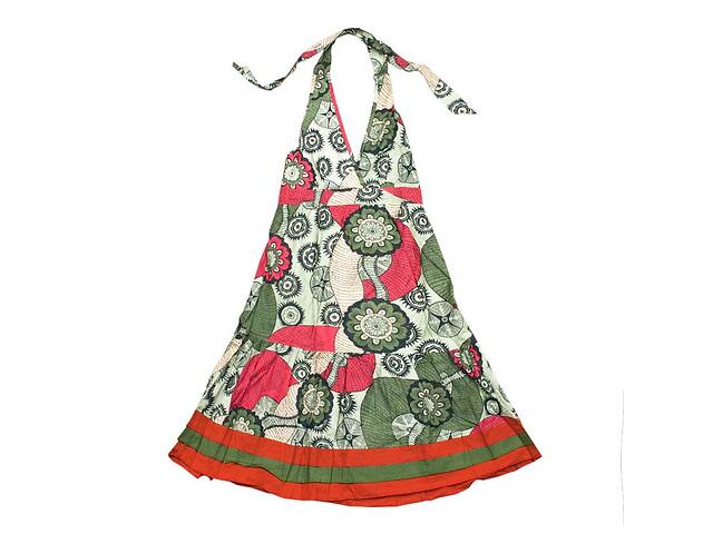 Платье Летнее Karma Carmina Коттон С оборкой Размер М Цветное (24201)