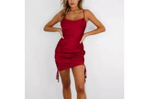 Платье Missguided YDE934559 36 бордовый