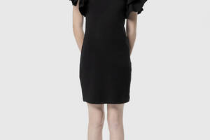 Платье однотонное для девочки DMB 5432 164 см Черный