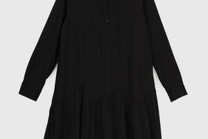 Платье однотонное для девочки LocoLoco 9101 140 см Черный (2000990348012)