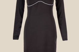 Платье однотонное женское LAWA WTC02358 L Черный (2000990437976)