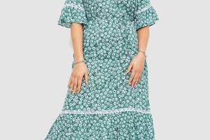 Платье с цветочным принтом Ager М оливковый 219RT-4107
