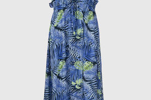 Платье с узором женское Brands TL230272 2XL Синий (2000990334442)