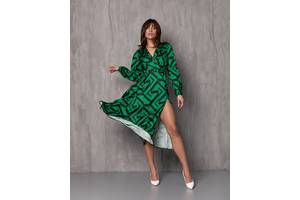 Платье SL-FASHION 1386.2 42 Зеленый