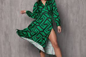 Платье SL-FASHION 1386.2 42 Зеленый