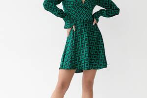 Платье SL-FASHION 1388.1 46 Зеленый