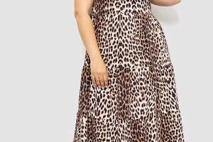 Платье женское леопардовый 219RT-4025 Ager XXL