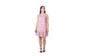 Платье женское летнее Актуаль 439 ромашка ветка белая софт розовый 50