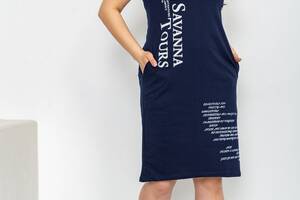 Платье женское повседневное Ager XL темно-синий 219RT-411