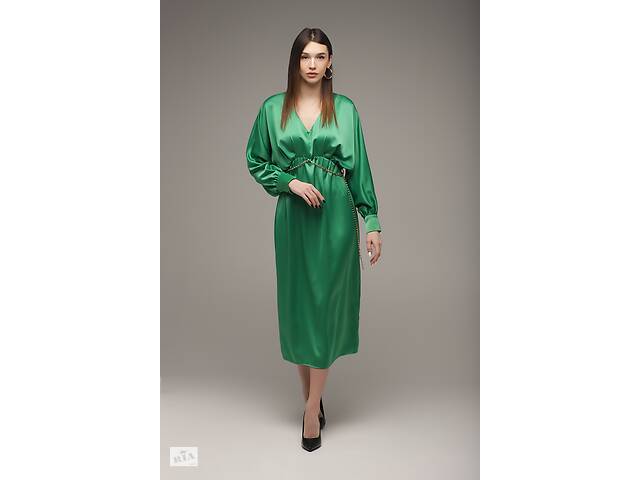 Платье женское Sateen 940-3012 M Зеленый (2000989370338)