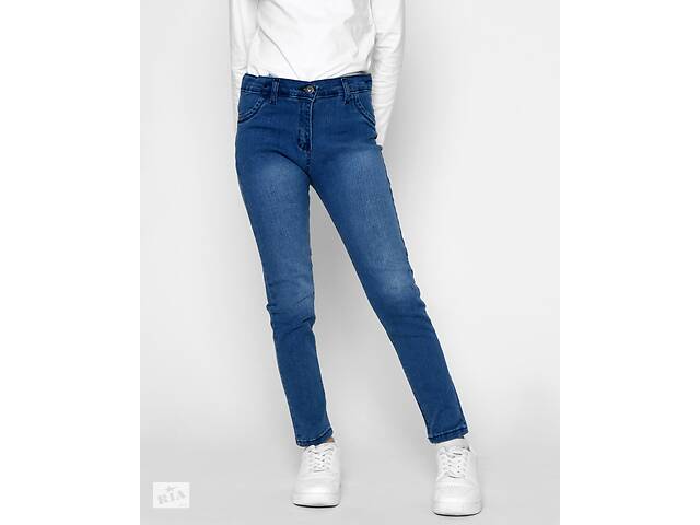 Подростковые джинсы CARICA KIDS SV-11132-11 10-11 лет Голубой