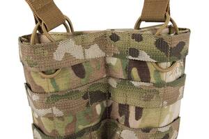 Подсумок Tasmanian Tiger 2 SGL Mag Pouch Bel M4 13,5 x 15,5 x 5 cm MultiCam (TT 7108.394)