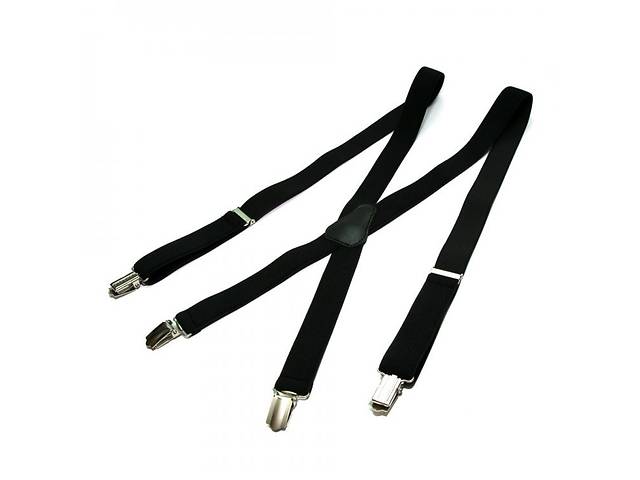 Подтяжки Gofin suspenders Х Образные Черные (PBXX-5922)